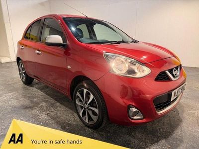 Used Nissan Micra N-TEC 80 HP (58 kW) 2017 Red Hatchback