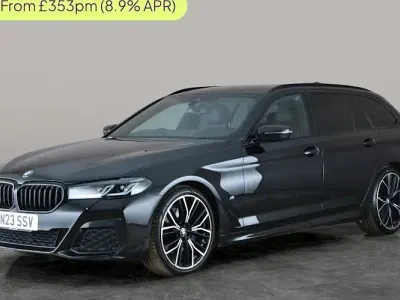 Used BMW 520 M Sport 190 HP (139 kW) 2023 Black Estate