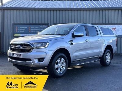 Silver Used 2022 Ford Ranger Limited Pickup | £16,950 (Fair price)