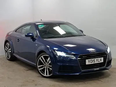 Used Audi TT S-Line 230 HP (169 kW) 2015 Blue Coupe