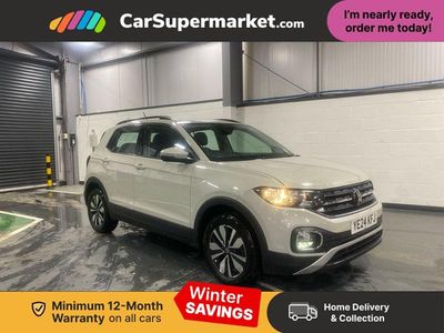 Grey Used 2024 VW T-Cross Move SUV | £19,497 (Fair price)