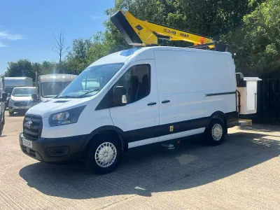 Used Ford Transit 105 HP (77 kW) 2020 White Van