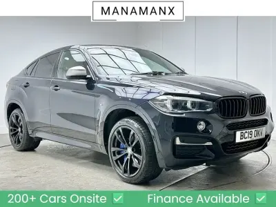 Used BMW X6 M50 Shadowline 2019 Carbon black SUV