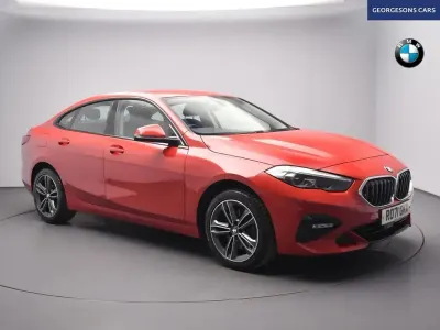 Used BMW 218 Sport Line 136 HP (100 kW) 2021 Red Sedan