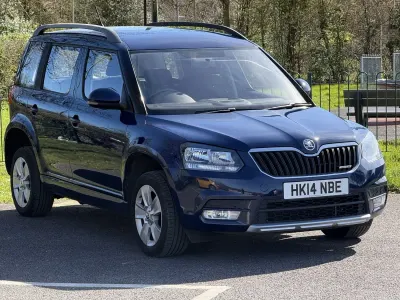Używany Skoda Yeti GreenLine 105 KM (77 kW) 2014 Niebieski SUV