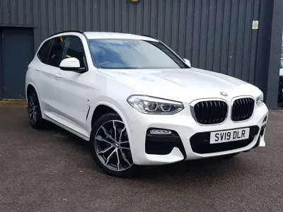 Begagnad BMW X3 M Sport 184 HK (135 kW) 2019 Vit SUV
