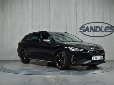 Used Cupra Leon 150 HP (110 kW) 2023 Black Estate