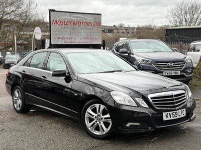 Used Mercedes E200 Avantgarde 2009 Black Sedan