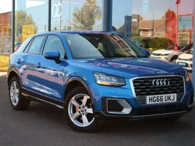 Used Audi Q2 Sport 150 HP (110 kW) 2017 Blue SUV