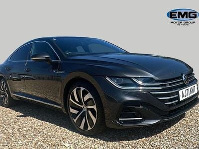 Usado VW Arteon R-line 150 HP (110 kW) 2021 Cinzento Citadino