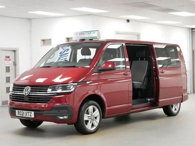 Red Used 2021 VW Transporter Highline Van | £36,389 (Good price)