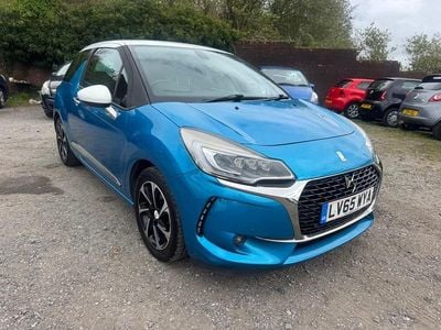 Used DS Automobiles DS3 Elegance 82 HP (60 kW) 2016 Blue Hatchback