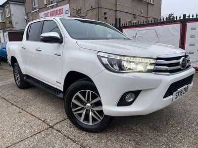 White Used 2018 Toyota HiLux Pickup | £14,999 (Super price)