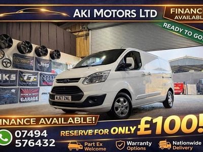 Used Ford Transit Custom Limited 170 HP (125 kW) 2017 White Van