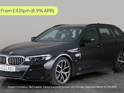 Black Used 2022 BMW 520 M Sport Estate | £24,565 (Fair price)