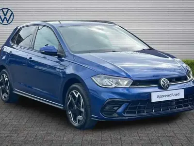Used VW Polo R-line 115 HP (84 kW) 2025 Blue Hatchback