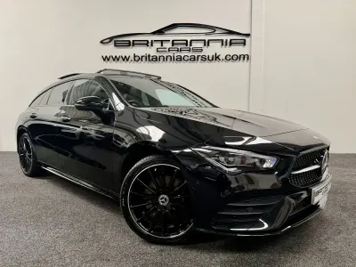 Used Mercedes CLA250e AMG Line Premium Plus 2023 Black Sedan