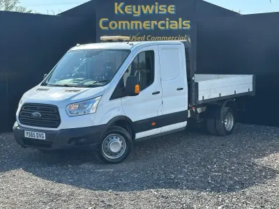 Begagnad Ford Transit 125 HK (91 kW) 2015 Vit Cab