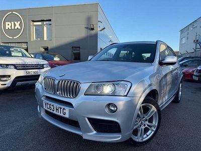 Silver Used 2013 BMW X3 M Sport SUV | £10,450 (Fair price)