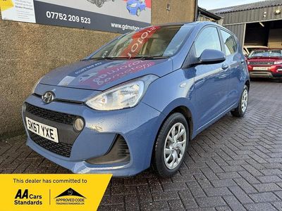 Blue Used 2017 Hyundai i10 SE Hatchback | £4,995 (Fair price)