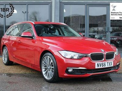 Used BMW 320 Luxury Line 2017 Red Estate