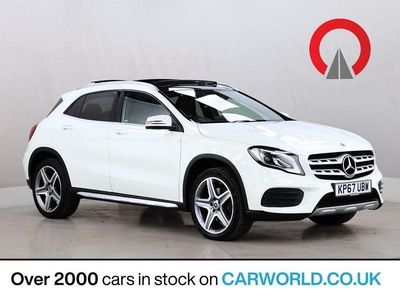 White Used 2017 Mercedes GLA220 AMG line SUV | £15,200 (Fair price)