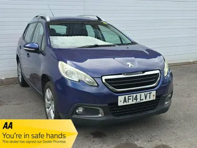 Used Peugeot 2008 Active 68 HP (50 kW) 2014 Blue SUV