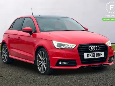 Usado Audi A1 Black Edition 2018 Vermelho Citadino