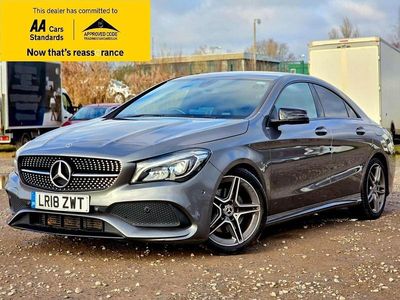 Grey Used 2018 Mercedes CLA220 AMG line Sedan | £12,488 (Fair price)