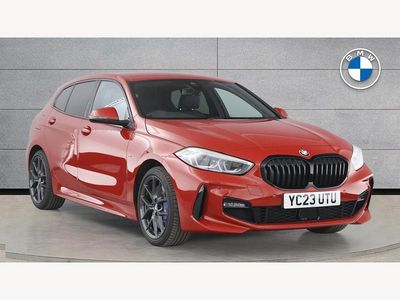 Used BMW 118 M Sport 134 HP (98 kW) 2023 Red Hatchback