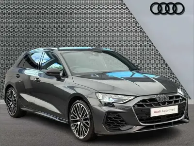 Used Audi S3 Sportback Black Edition 328 HP (241 kW) 2024 Grey Hatchback