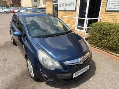 Used Vauxhall Corsa 2012 Waterworld blue Hatchback