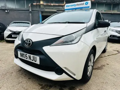 Used Toyota Aygo 2015 White Hatchback