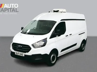 Used Ford Transit Custom 130 HP (95 kW) 2021 White Van