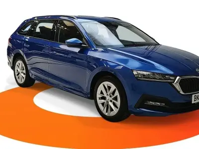 Used Skoda Octavia SE Technology 204 HP (150 kW) 2022 Blue Estate
