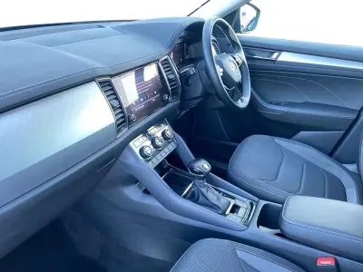 Używany Skoda Kodiaq SE Drive 147 KM (108 kW) 2023 Niebieski SUV