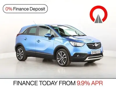 Second-hand Vauxhall Crossland X Elite 81 CP (59 kW) 2018 Albastru SUV