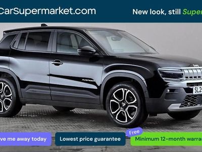 Used Jeep Avenger Summit 101 HP (74 kW) 2025 Black SUV