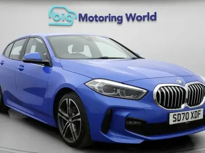 Used BMW 118 M Sport 140 HP (102 kW) 2020 Blue Hatchback