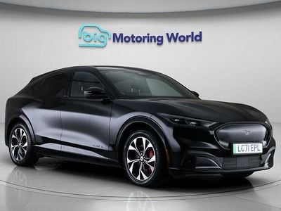 Used Ford Mustang Mach-E Standard Range 194 kW (265 HP) 2022 Black SUV