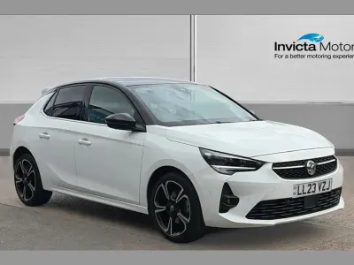Used Vauxhall Corsa Ultimate 130 HP (95 kW) 2023 White Hatchback