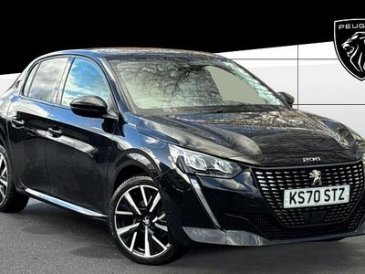 Black Used 2020 Peugeot 208 Allure Hatchback | £14,126 (Fair price)