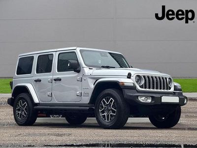 Silver Used 2025 Jeep Wrangler Sahara SUV | £53,921