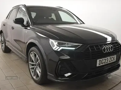 Used Audi Q3 Black Edition 245 HP (180 kW) 2023 Black SUV