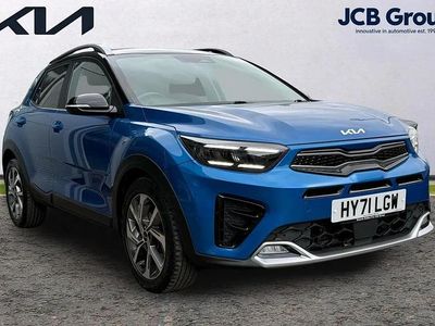 Used Kia Stonic GT-Line S 117 HP (86 kW) 2021 Blue SUV