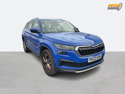 Used Skoda Kodiaq SE L 150 HP (110 kW) 2022 Blue SUV