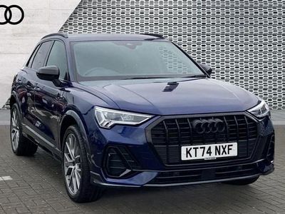 Blue Used 2025 Audi Q3 Black Edition SUV | £33,748 (Fair price)