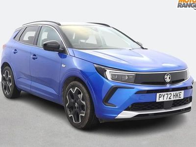 Used Vauxhall Grandland X Elite 130 HP (95 kW) 2022 Blue SUV