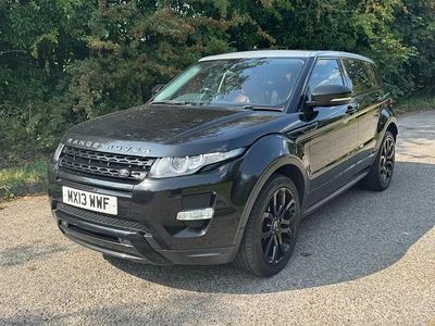 Used Land Rover Range Rover evoque Dynamic 190 HP (139 kW) 2013 Black SUV