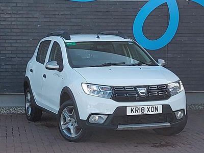 Begagnad Dacia Sandero Ambiance 90 HK (66 kW) 2018 Vit Halvkombi